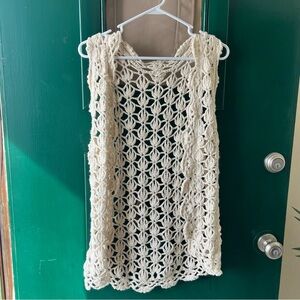 DKNY Cream Knit Sweater